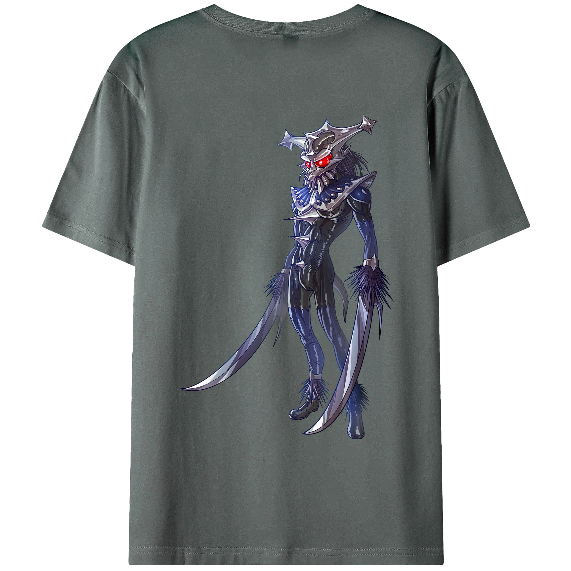 （画像用） ウルトラマン Ultraman 綿100％ メンズ半袖Tシャツ（バックプリント） 通気性